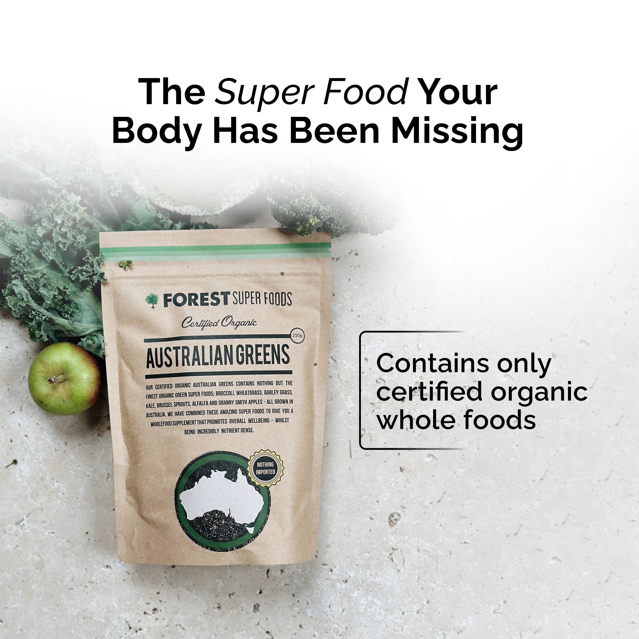 Australian Greens Whole Food Powder