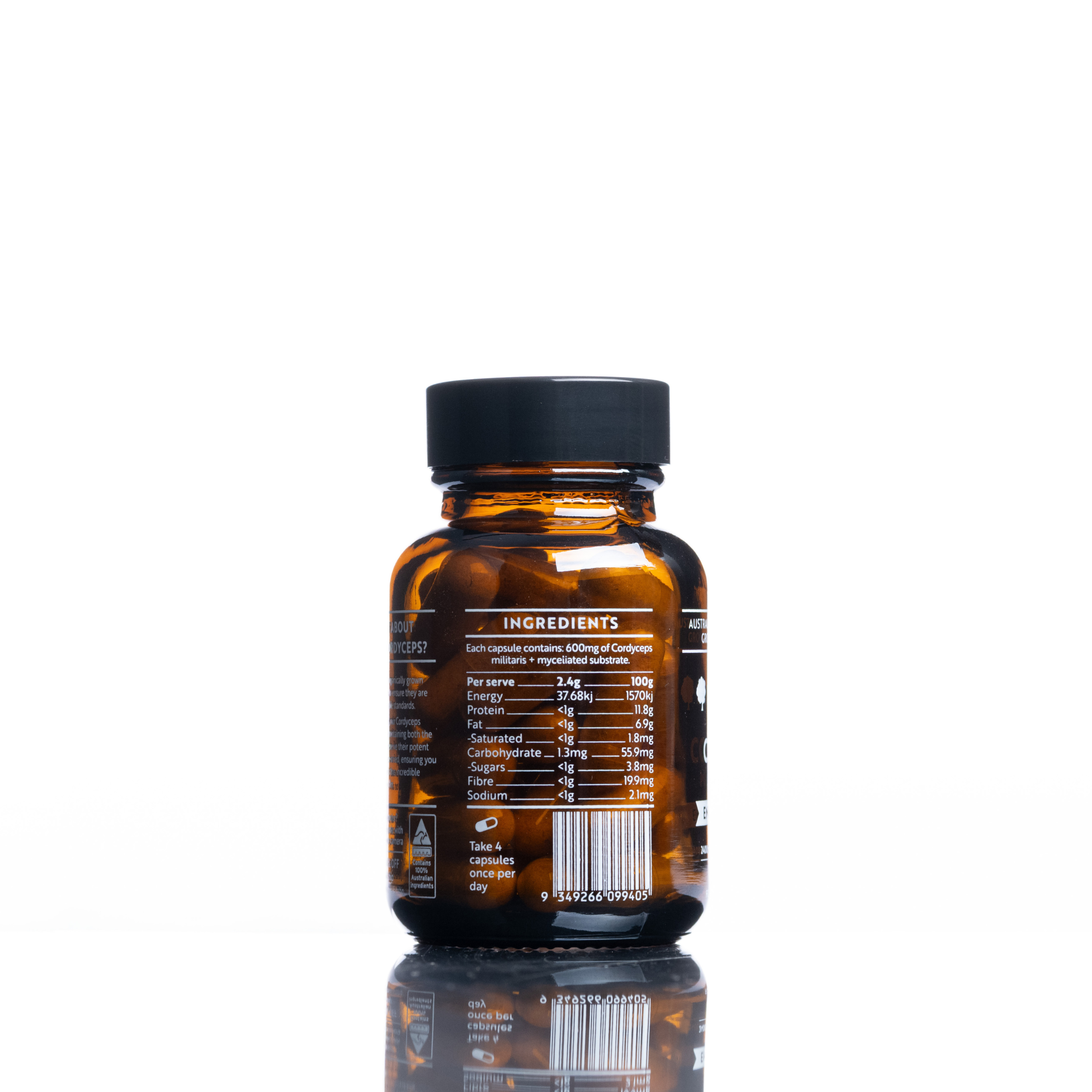 Mini Australian Grown Cordyceps Mushroom