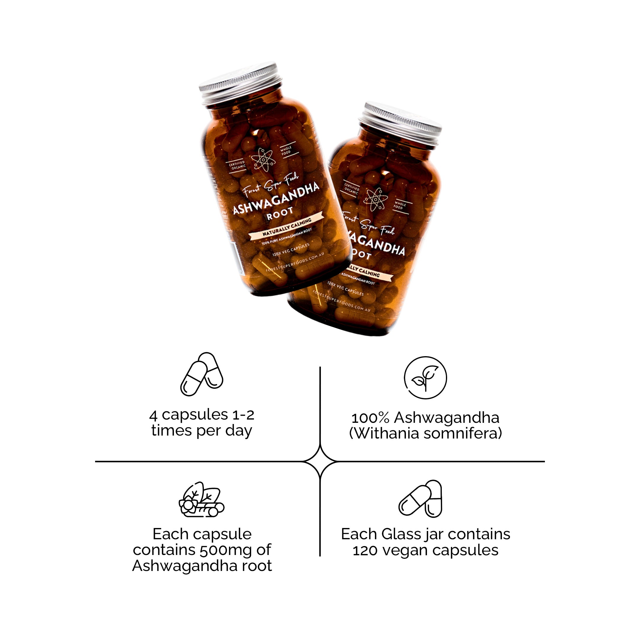Organic Ashwagandha Capsules