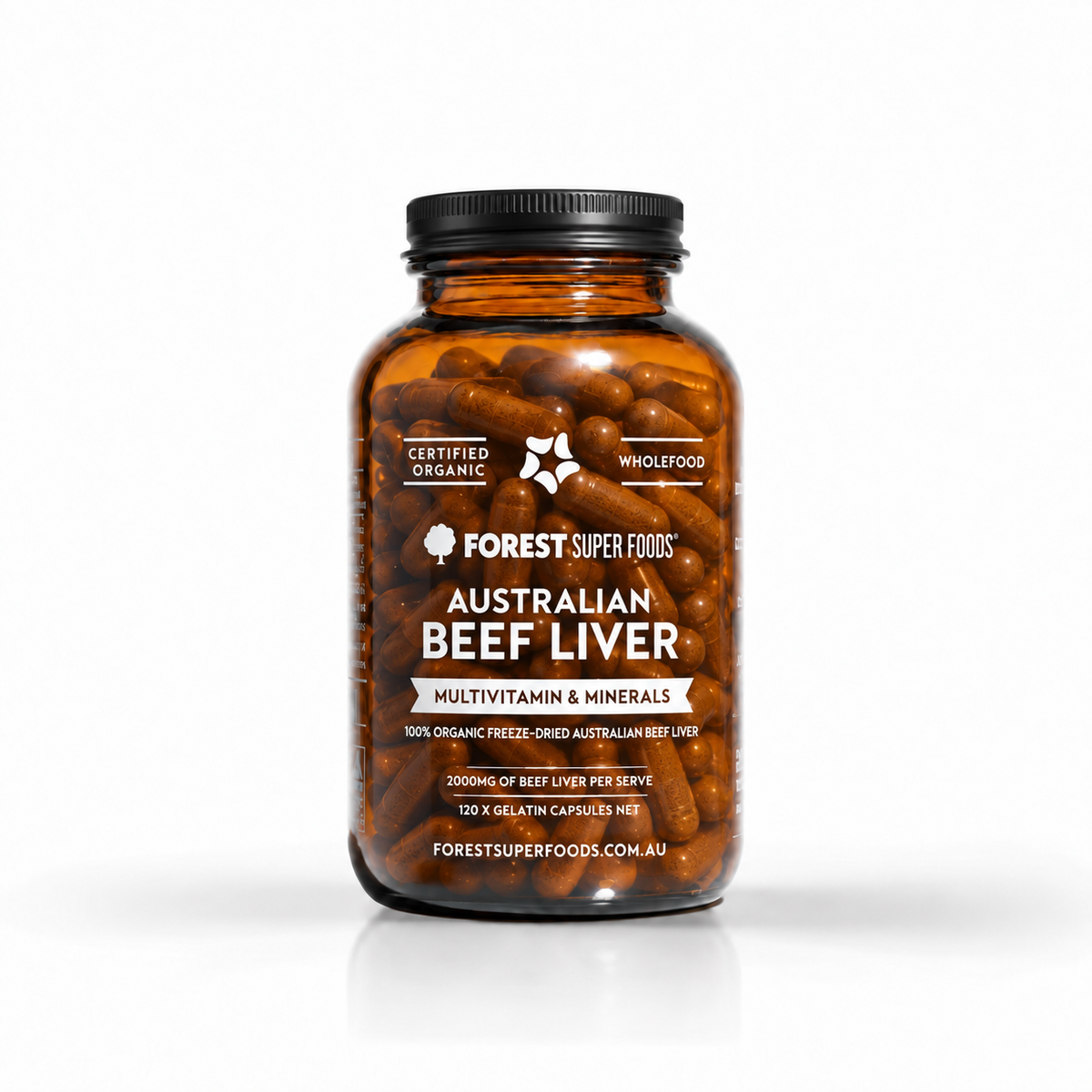 Australian Organic Beef Liver Capsules
