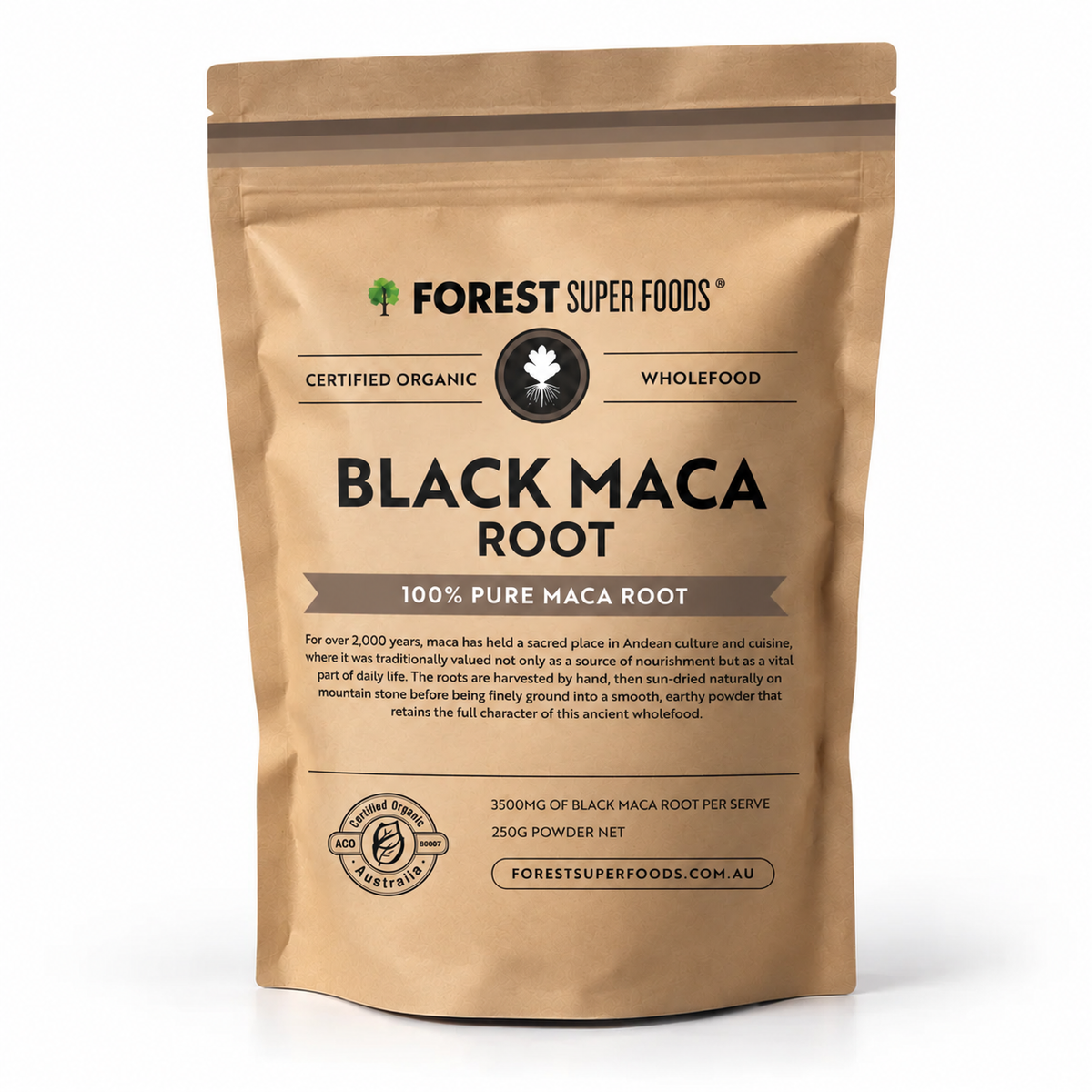 Certified Organic Black Maca Powder