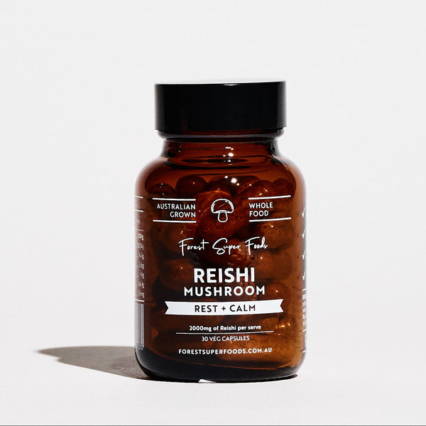 Mini Australian Grown Reishi Mushroom Capsules